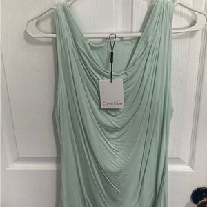 Calvin Klein Women's Mint Green Top